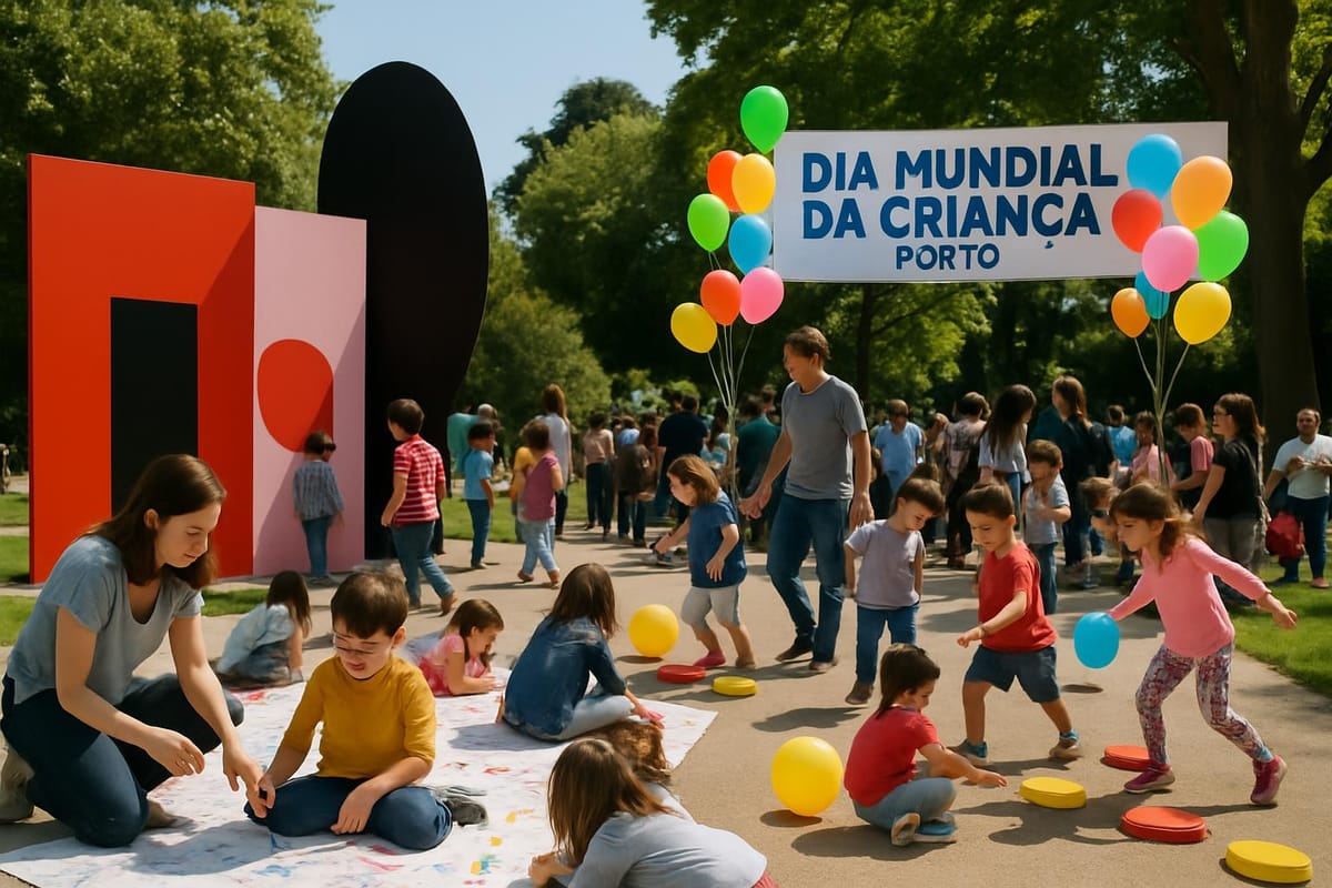 Dia Mundial da Criança: Porto celebra com atividades nos Jardins do Palácio de Cristal e em Serralves
