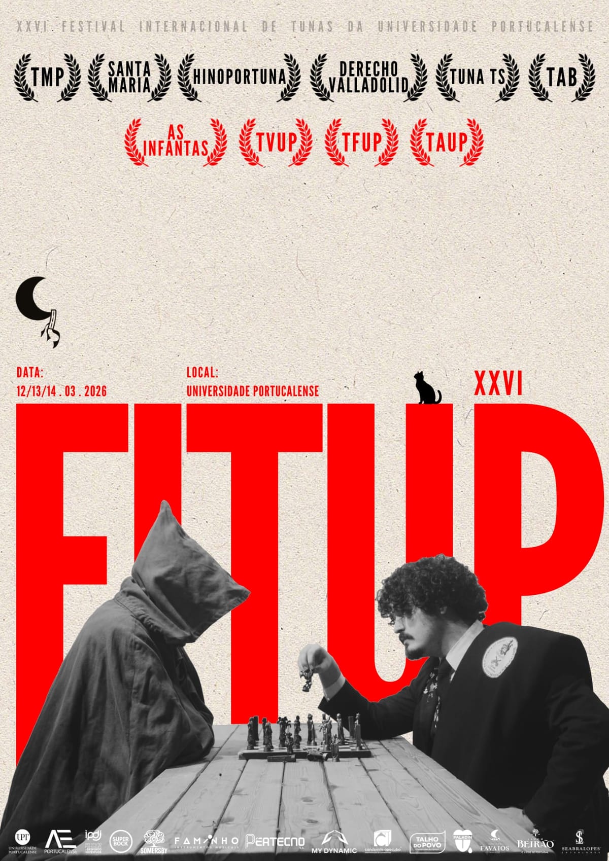 FITUP 2026: Tradição e modernidade no maior festival de tunas do Porto