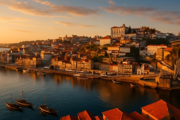 Porto Azul e Dourado: Um Olhar sobre o Rio e a Cidade