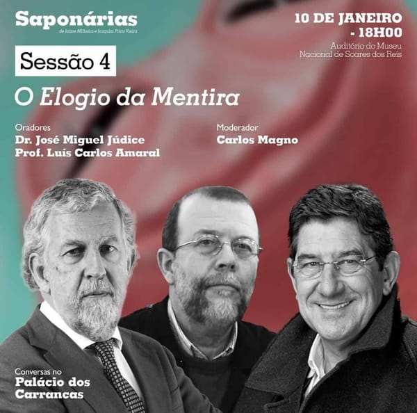 Conversas Palácio das Carrancas | Saponárias, Amigos do Museu Nacional Soares dos Reis